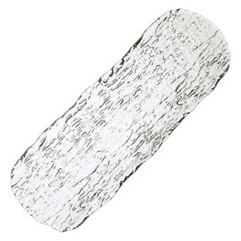 Avet Fuente Rectangular 47x17 cm Anna (2 Unidades) Vidrio/Cristal Máquina altura 2 cm